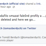 Tomas Berdych Finally Joins Twitter and The World Rejoices